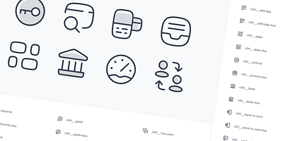 Core Banking bundle icon icon bundle icon pack iconography icons product design ui ui icons ukraine uxui