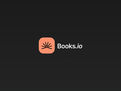 Book.io ː blockchain e-books library bft blockchain books brand branding concept crypto branding design e books identity illustration isometric logo minimalist logo nft symbol visual identity web3