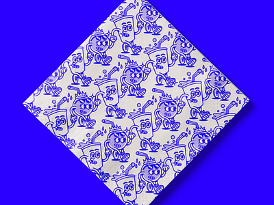 Napkin Northern Weather brand branding design graphic design illustration logo mascot mockup pattern vector
