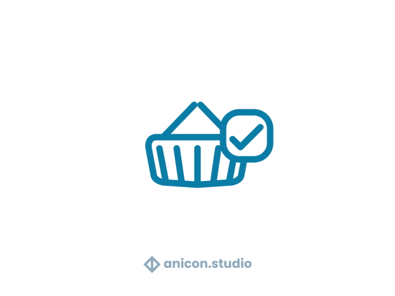 All you can carry! anicon animated logo animation design graphic design icon illustration json logo lottie motion graphics shopping ui ux web
