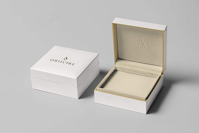 Packaging design for jewellery brand branding design logo packaging typography