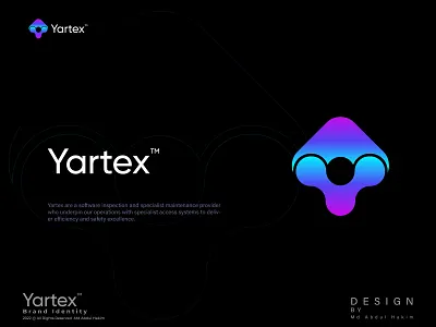 Yartex Logo Brand Identity, Tech Logo design brand branding creative logo design logo logo brand logo designer logo maker logodesign logodesigner logoinspiration logomark logos logotype modern logo software logo tech logo y letter y logo y logo mark