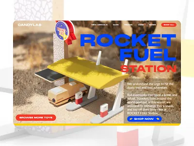 CandyLab E-commerce branding design e commerce ecommerce graphic design toys ui ux uxui web web design