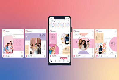 Ig branding design graphic design illustration typography
