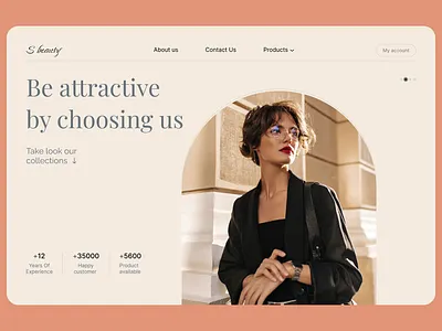 Beauty Salon Website beauty graphic design salon ui ui design ux