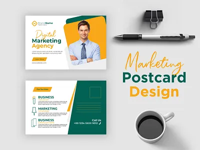 Digital Marketing Agency Postcard Design agencypostcard branding design business branding business postcard company postcard corporate branding corporate postcard postcard postcard design