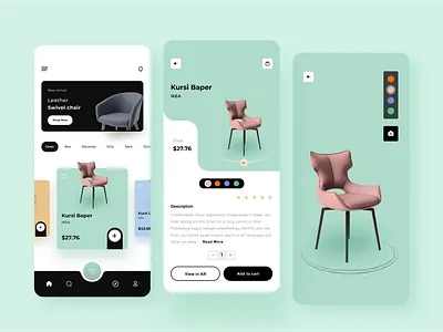 Furniture app app appdesign design furniture furnitureapp mobile mobileapp ui uiux userexperience ux
