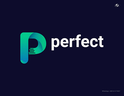 P Modern Logo || Brand identity design