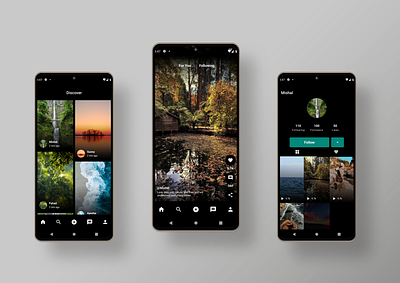 Moments Sharing App animation appdesign appdeveloper flutter flutterapps flutterdeveloper flutterdevelopment graphic design ui ui design ux design