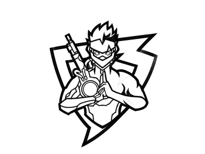 Sketch Esport Logo animation branding character logo design esport logo esport logo team gaming graphic design illustration logo motion graphics