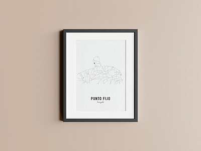 Punto Fijo, Venezuela map poster puntofijo venezuela