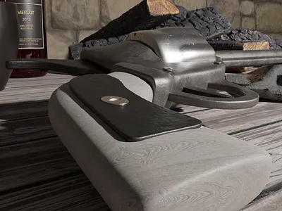 Magnum Gun (other lights) 3d 3d modeling guns