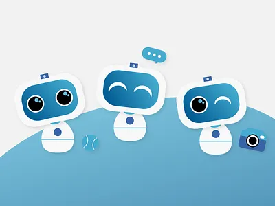 Koi Bot app branding design illustration logo