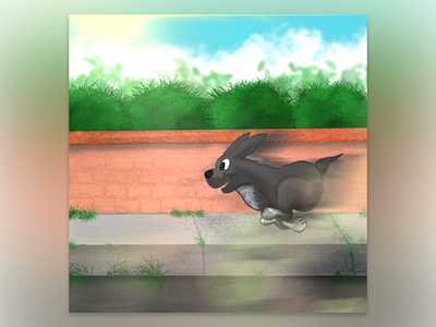 Lost & Found design dog illustration puppy