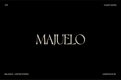 MAJUELO - Logo brand branding classic elegant european font logo luxury serif typography vector wine