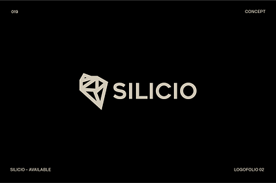 SILICIO - Logo available brand branding elegant fancy futuristic graphic design logo minimal modern silicio silicon simple tecnology typography vector
