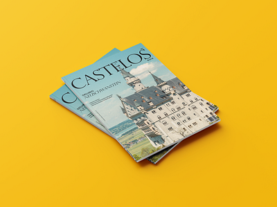 Castelos - Redesign Magazine book bookdesign castles content design editorial editorialdesign graphic design layout magazine print typography