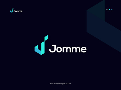 J logo | Letter mark | Jomme Modern logo Design a b c d e f g h i j k l m abstract logo branding color creative logo ecommerce j letter j logo logo design logo designer minimal logo minimalist modern logo n o p q r s t u v w x y z simple logo startup logo symbol unique logo vector