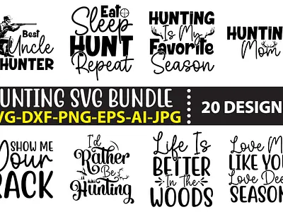 Hunting SVG Bundle hunt svg hunting svg svg