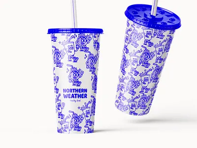 Goblet Northern Weather brand branding character design graphic design illustration logo mascot vector