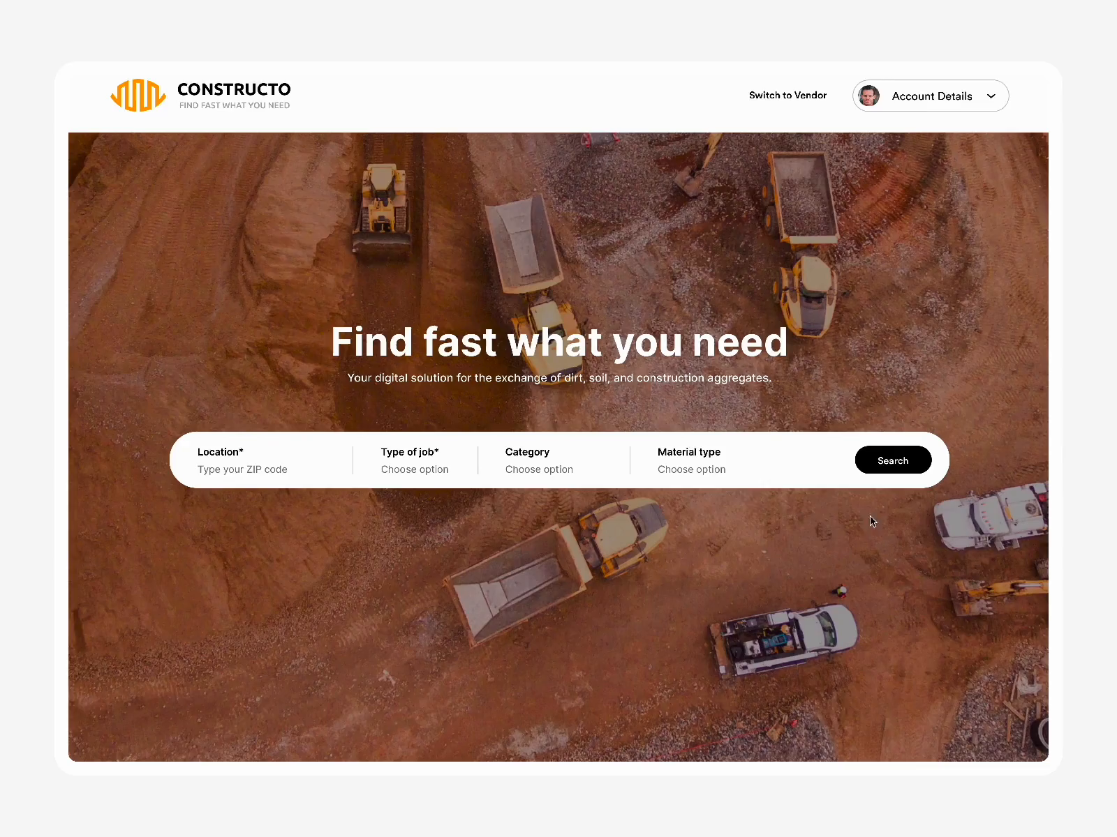 Example of 🔍 Filter Results  • Construction Materials Marketplace