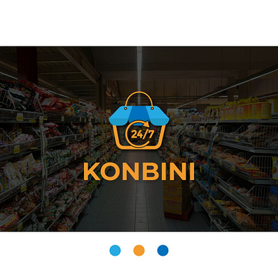 Konbini branding design graphic design logo logo design