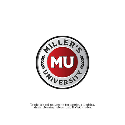 Miller's University Logo branding custom logo design graphic design illustration logo logo design logodesign minimalist logo modern logo typography unique logo vector