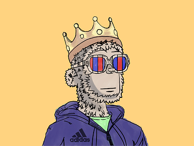 y00ts adidas nft. degods fan art nft y00ts