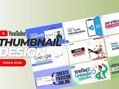Thumbnail Design branding design graphic design illustration thumbnail