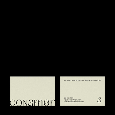 Brand Identity | Con amor brand identity branding design graphic design identity logo logo designer logotype swimwear brand