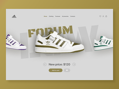 Adidas product page concept adidas behance branding design development dribble figma illustration it logo photoshop portfolio prstudio shoes ui ux xd