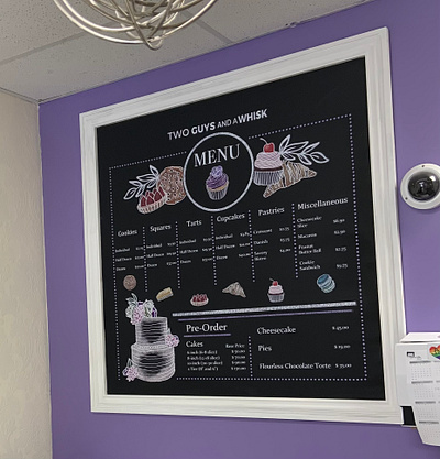 Hand Drawn Menu Design bakery brand identity branding custom design design graphic design hand drawn handmade illustration logo menu menu board menu design