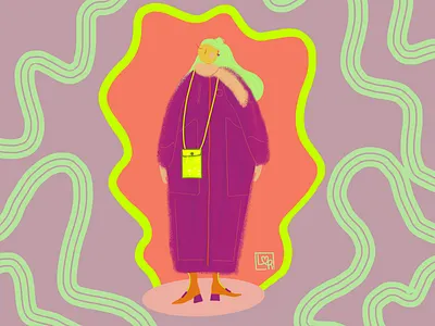 neon illustration 2d colorful design draw fashion fashion design fashion illustration graphic design illustration neon painting print ux