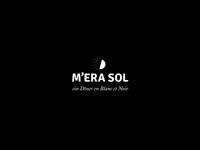 M'ERA SOL branding design graphic design logo typography vector