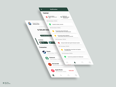 Digital Wallet Mobile Application app design graphic design mobile ui wallet