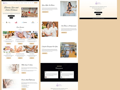 Spa New design graphic design ui ux web website