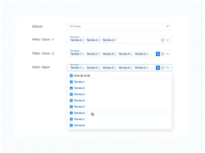 Multiselection UX interaction library multiselect select selection style ui style uidesign ux