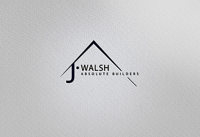 J. Walsh Absolute Builders branding creative creativity design designer graphic design illustration logedesign logo realestate