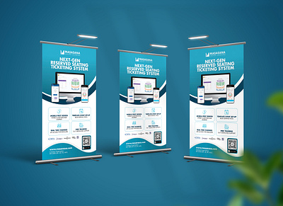 Roll up banner design banner ad banners best design branding corporate branding corporate identity design redesign rollup banner rollup banner design