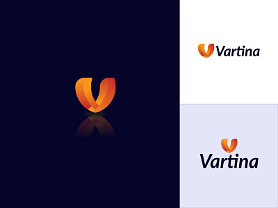 Vertina Logo || V Letter Logo logo logo art logo design logo mark logos minimal logo minimalist logo v letter flat logo v letter logo v letter logo art v letter modern logo v logo vertina logo