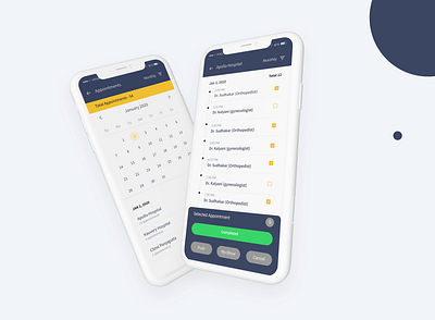 Appointment scheduler app branding design graphic design typography ui ux web webapp website