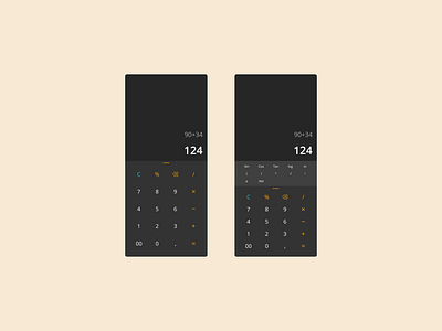 Calculator calculator dailyui design mobile ui