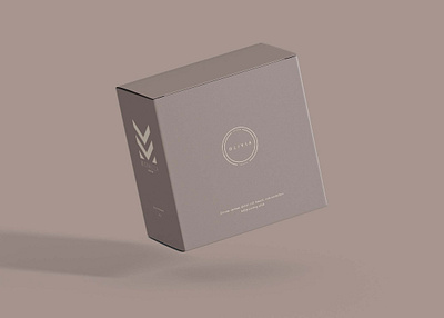 Free Golden Tan Box Mockup animation box branding design design template designs free golden graphic design illustration logo mockup motion graphics psd psd mockup tan ui web