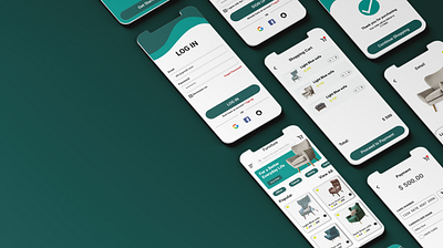 Furniture E-commerce UI Design | UI/UX app design ecommerce figma furniture graphic design illustration ui uiux ux xd