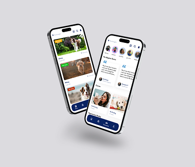 Pet Adoption App app case study design figma ios mobile ui