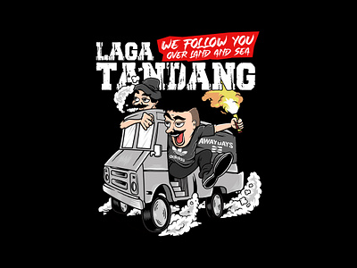Laga Tandang 3d animation branding casual design graphic design hooligan illustration logo motion graphics tifosi vector