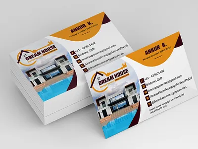 Realtor Business Card branding design graphic design illustration logo ui ux vector