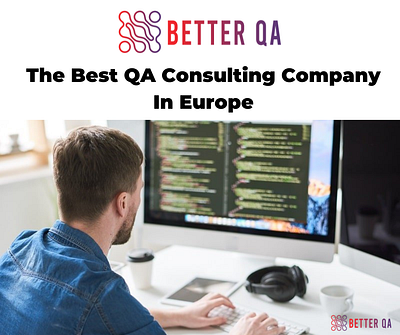 The Best QA Consulting Company In Europe design illustration logo manual and automation testing mobile app automation testing mobile app testing services mobile qa testing qa consulting company software quality testing software testing