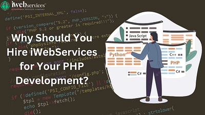 Why Should You Hire iWebServices for Your PHP Development? cakephp development services custom web design services hire php developers