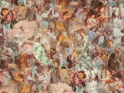 Traditional Frescoes Collection design illustration pattern